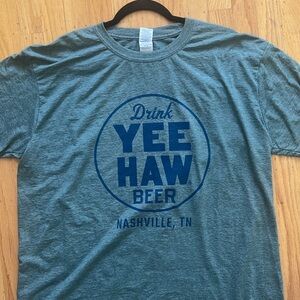 Men’s XL YeeHaw Beer t-shirt